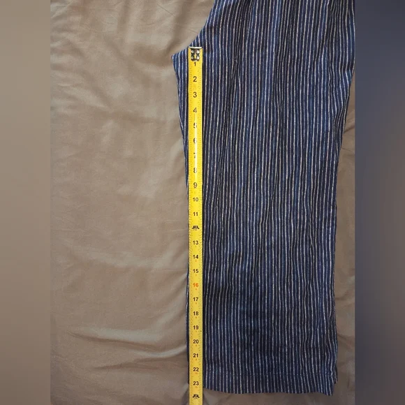 Old Navy Navy Pinstripe Jumpsuit - Picture 9 of 9